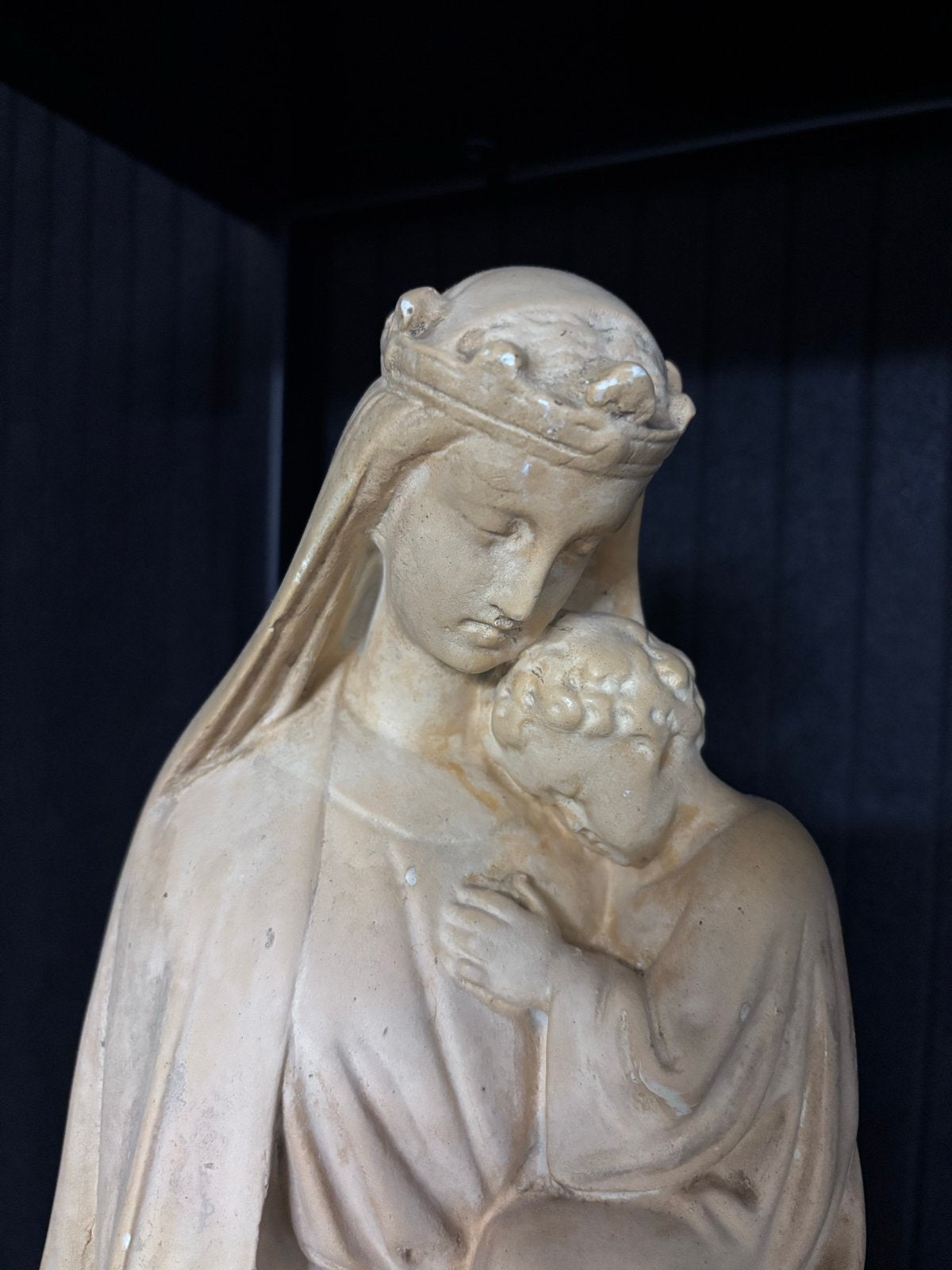 Groot Mariabeeld met kind - ruim 50 cm hoog, Ophalen