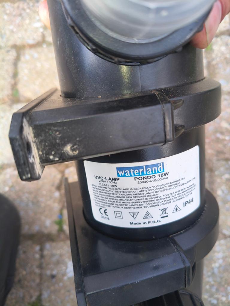 Waterland Pondo 18W UVC-lamp voor vijver, Ophalen of Verzenden, Gebruikt, Overige typen