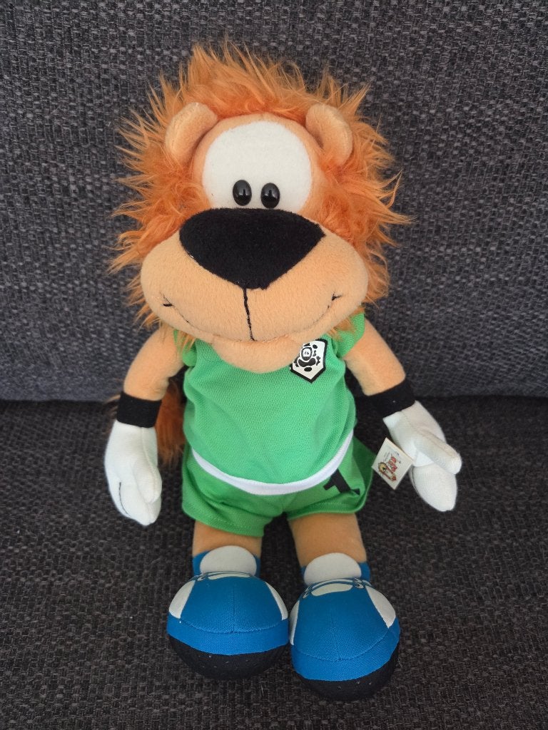 Loeki knuffel keeper voetbal collectors item WK, Ophalen of Verzenden, Zo goed als nieuw, Overige binnenlandse clubs, Overige typen