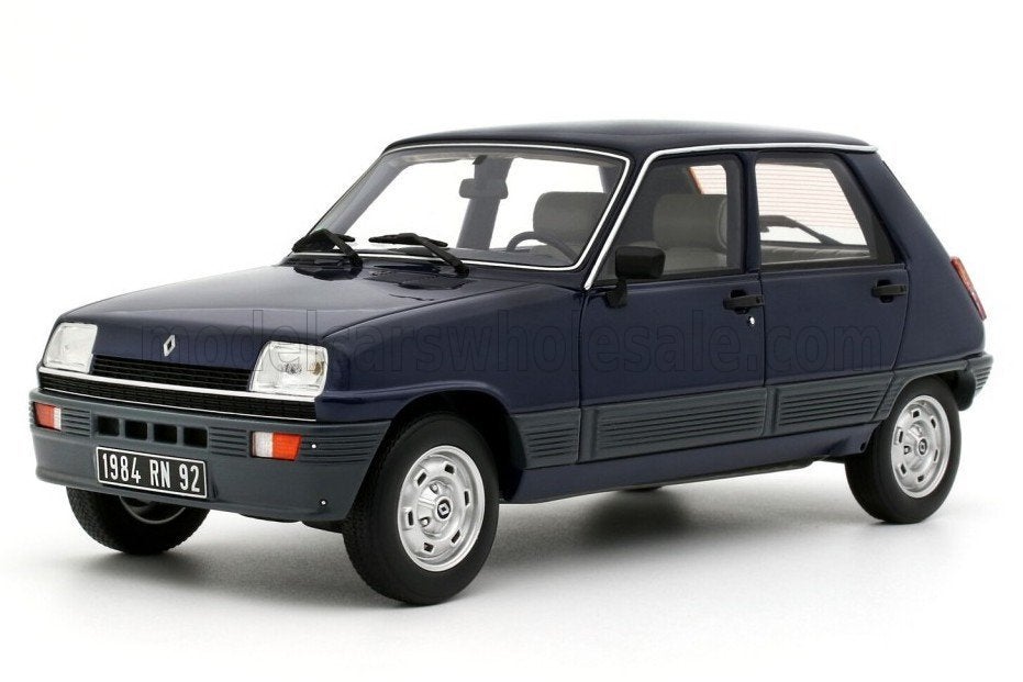 Otto-Mobile 1:18 Renault R5 GTL 1984 Dark Blue, Ophalen of Verzenden, Nieuw, OttOMobile