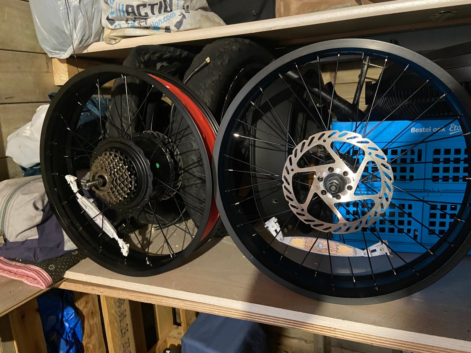 Fatbike velgen set, Auto diversen, Ophalen, Zo goed als nieuw