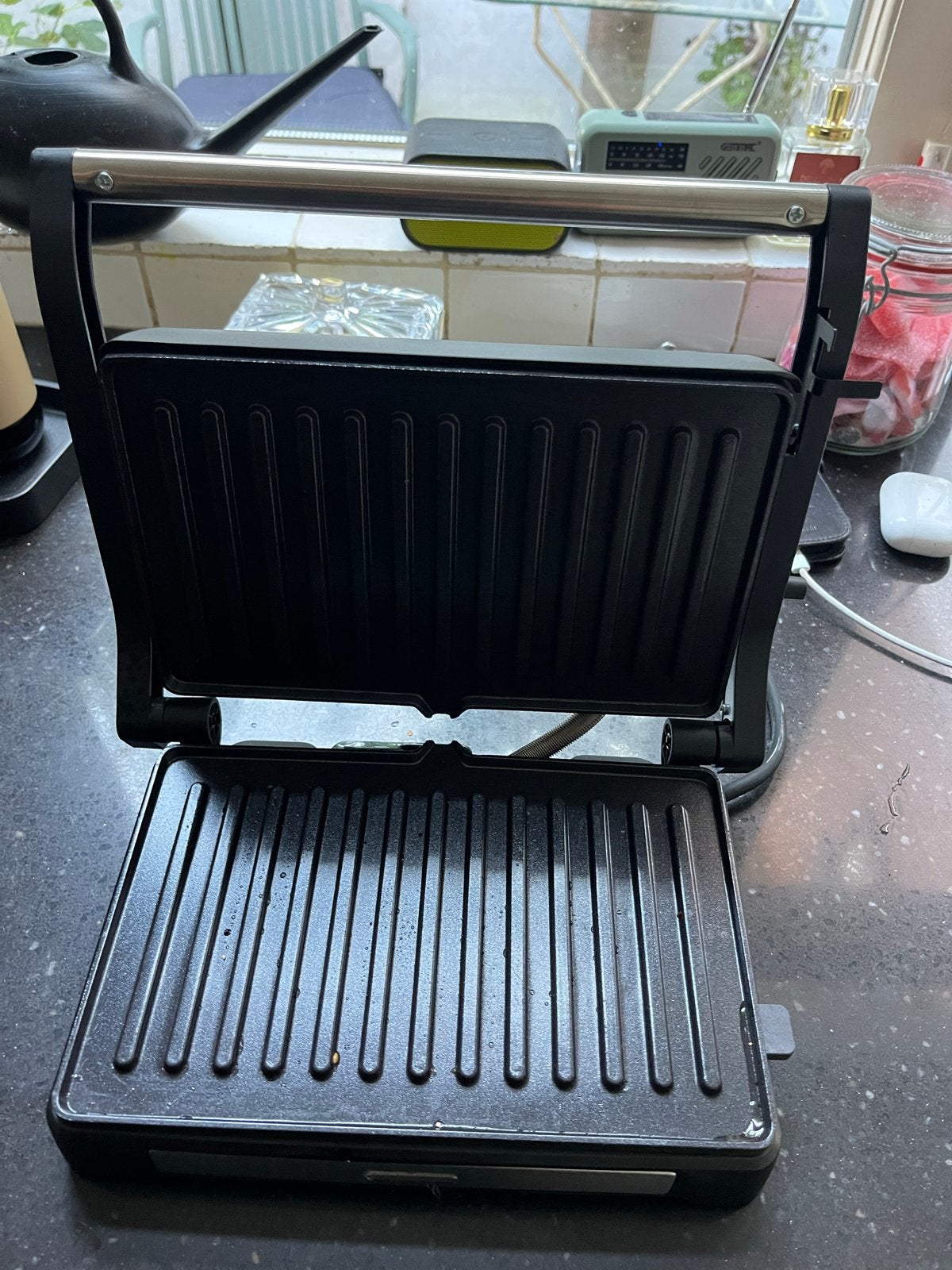 Tristar Panini Tosti IJzer / Contactgrill, Ophalen, Zo goed als nieuw
