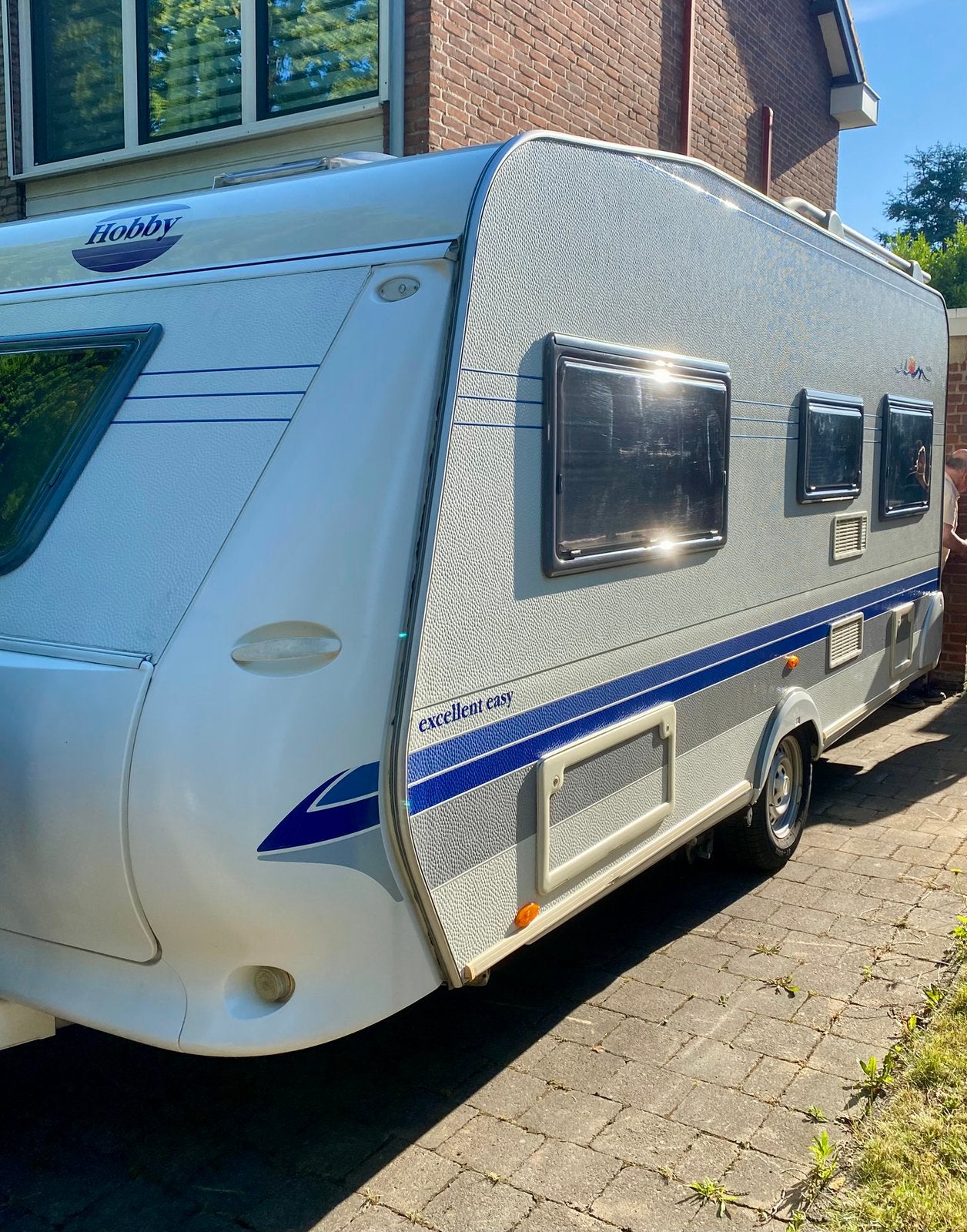 Hobby Excellent Easy 460 UFe Mover Vtent Luifel BOVAG ‘26, Caravans en Kamperen, Luifel, Lengtebed, Rondzit, Hobby