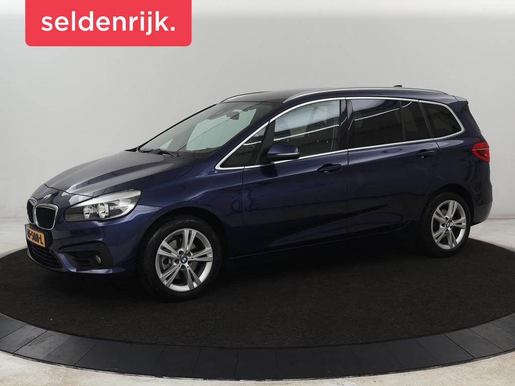 BMW 2-serie Gran Tourer 218i 7-Persoons | Trekhaak | Camera, Auto's, BMW, Euro 6, 2-Serie Gran Tourer, Blauw, 7 stoelen