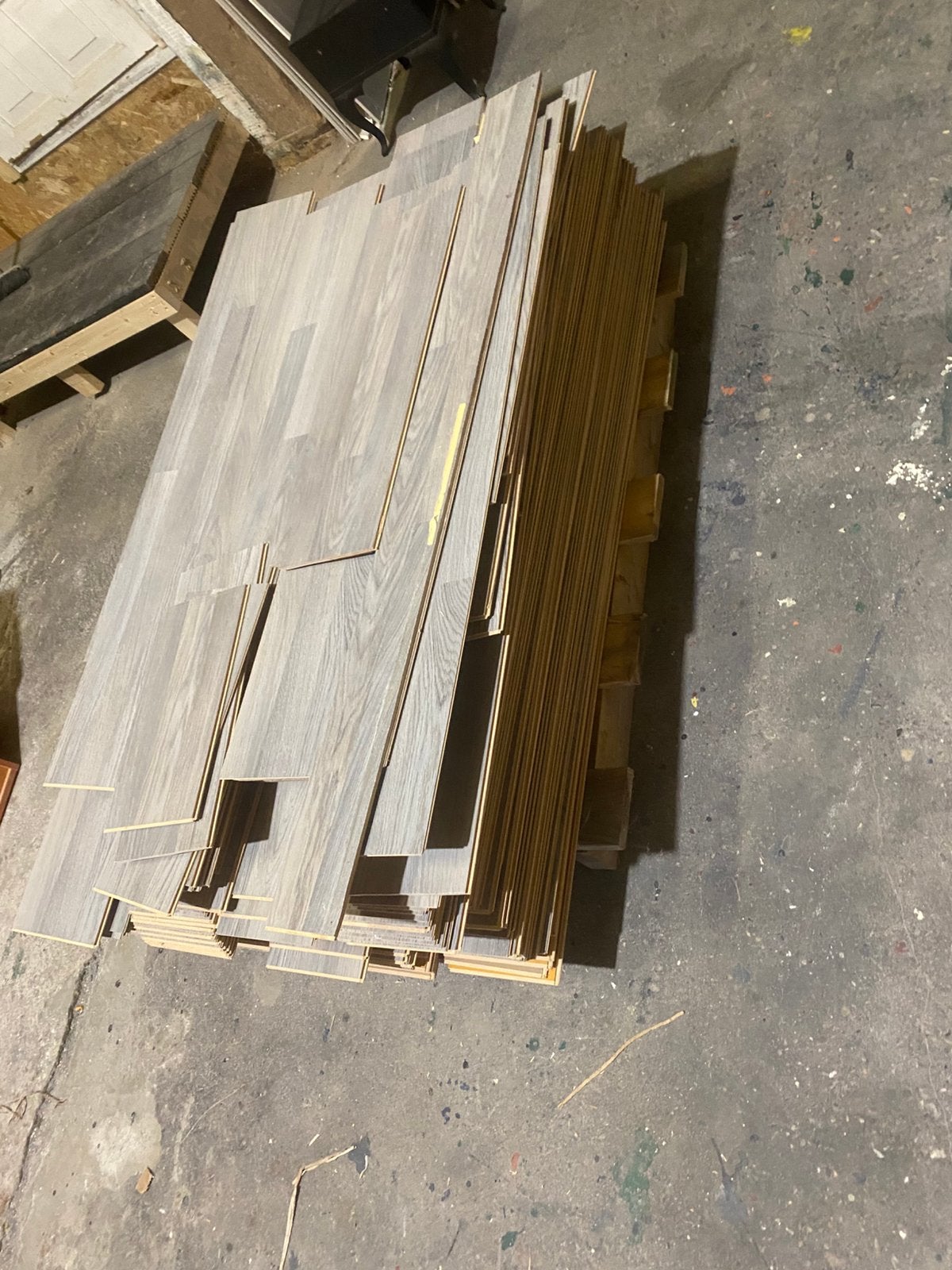 Laminaat +-50m2 gratis afhalen, Ophalen, Miedema Tools, 50 tot 150 cm, Zo goed als nieuw