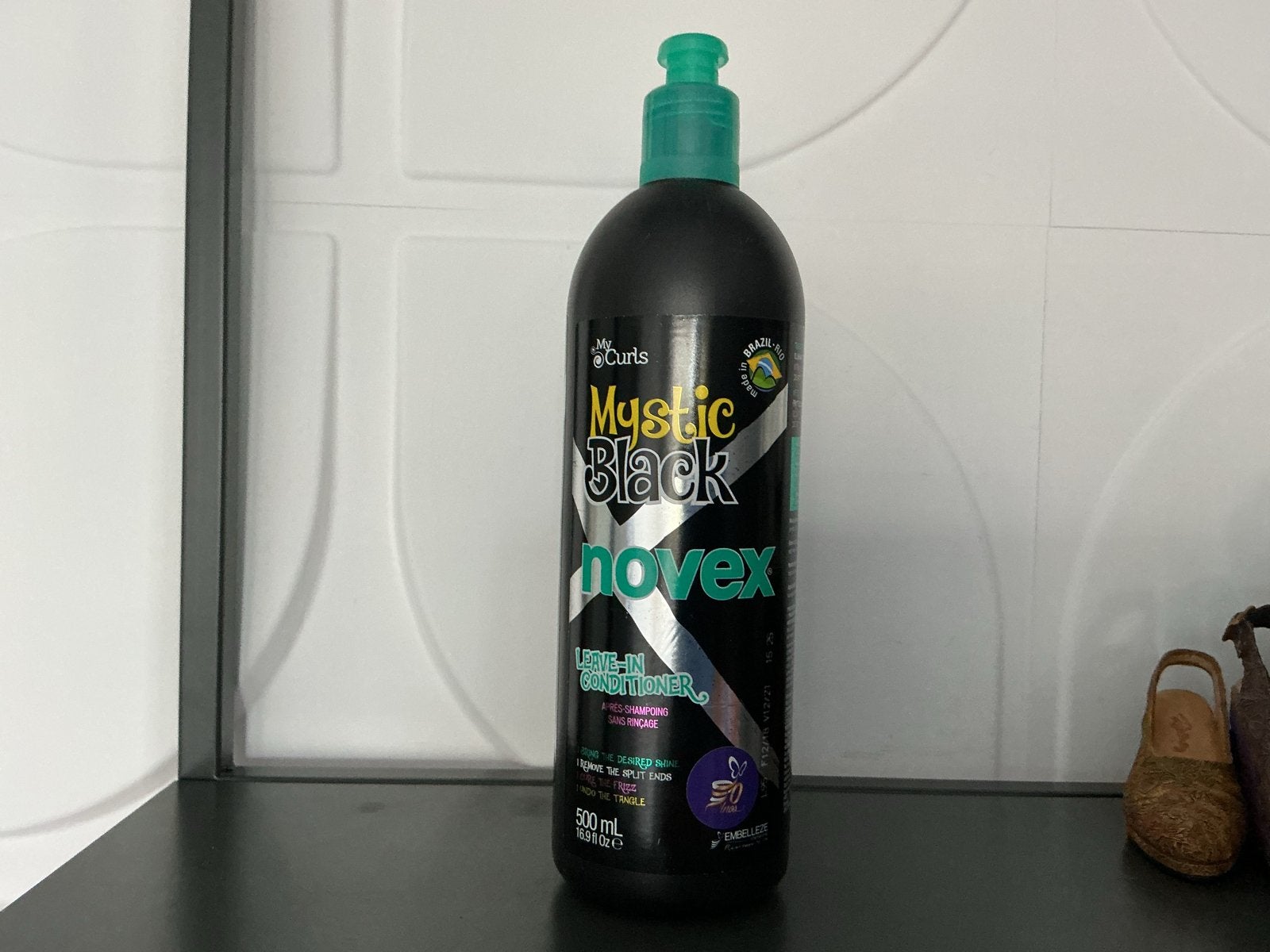 Novex Mystic Black Leave-In Conditioner 500ml, Sieraden, Tassen en Uiterlijk, Ophalen of Verzenden, Nieuw, Shampoo of Conditioner
