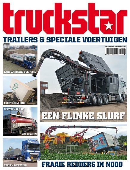 Truckstar Trailers en Speciale Voertuigen nr. 2 2014, Boeken, Auto's | Folders en Tijdschriften, Ophalen of Verzenden, Nieuw, Algemeen