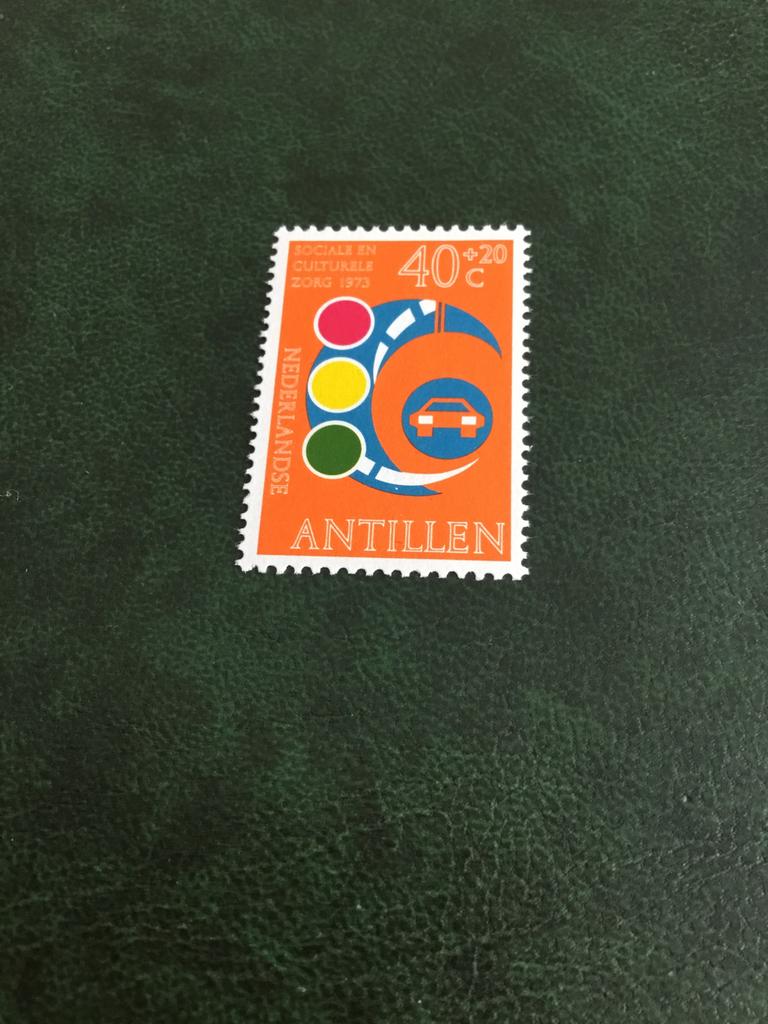 Antillen 40c+20, Ophalen of Verzenden, Postfris