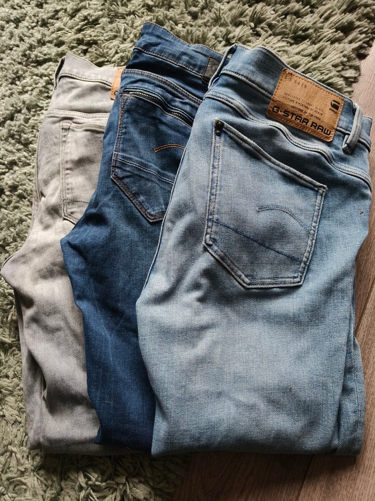G-Star RAW Skinny Jeans - Lhana, Midge, 3301 (W29/L30), Ophalen, Blauw, Maat 36 (S), Lang