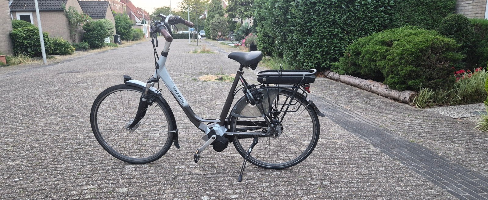 Gazelle elektrische fiets, Ophalen