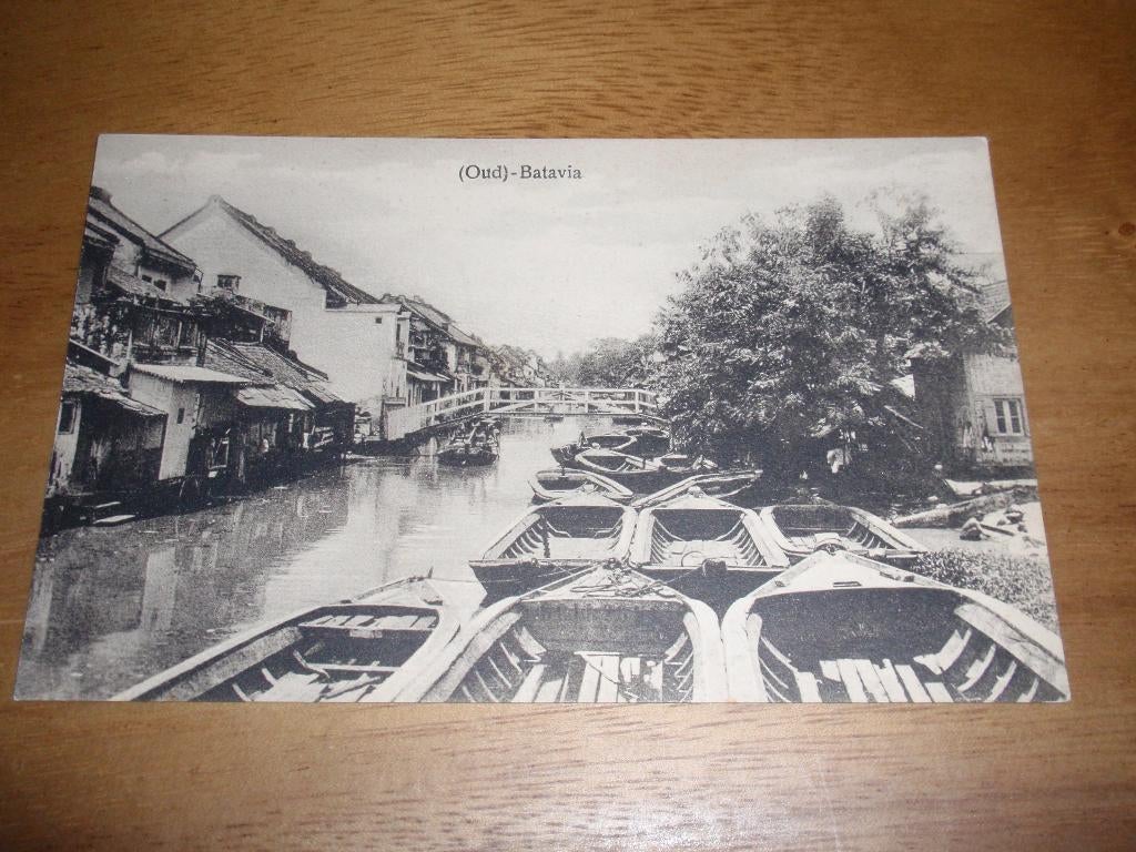 Ned Indie Oud Batavia, Verzenden, 1920 tot 1940, Ongelopen, Buiten Europa