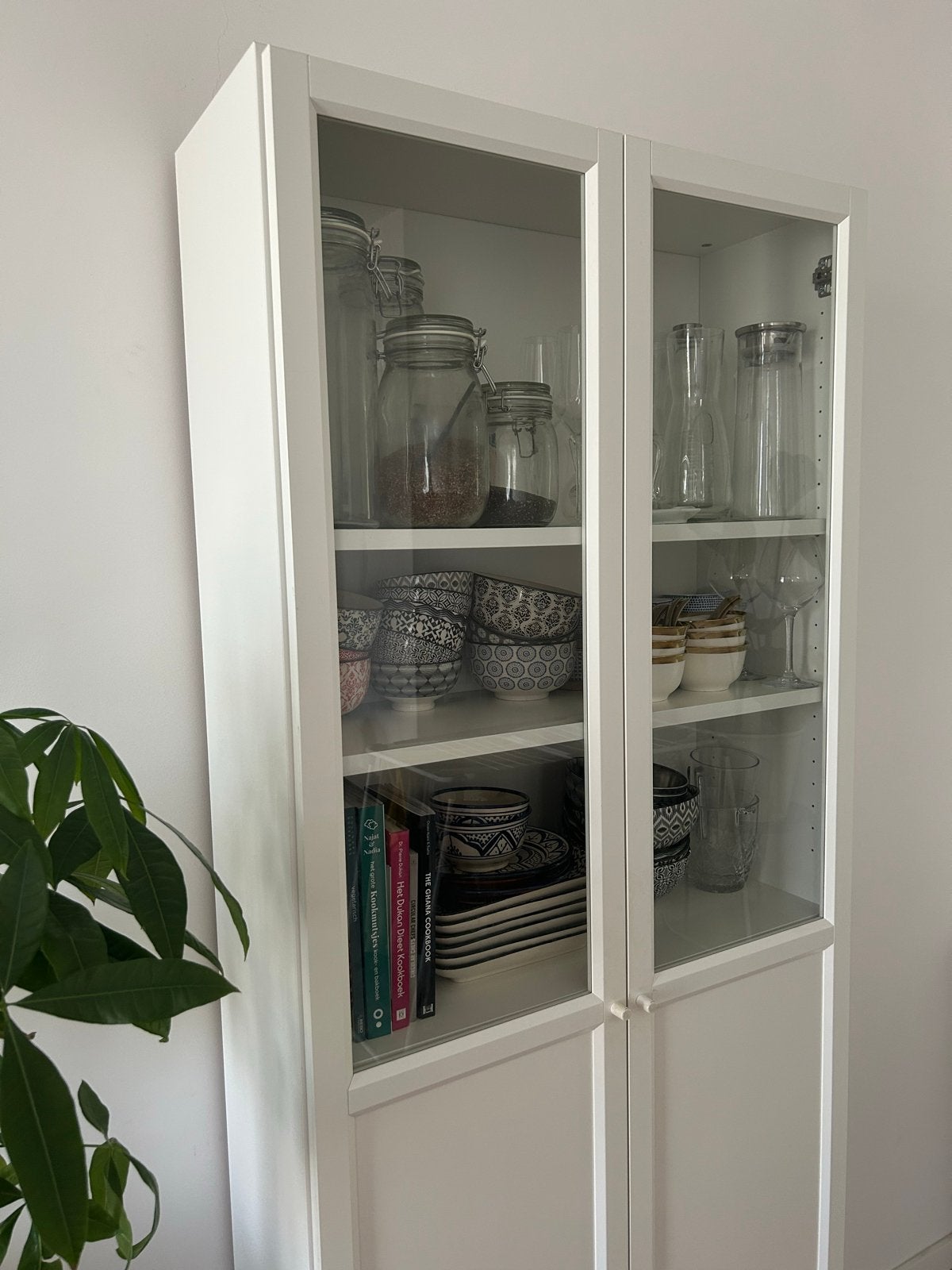 Ikea Billy/oxberg, Ophalen, 200 cm of meer, 50 tot 100 cm, Zo goed als nieuw