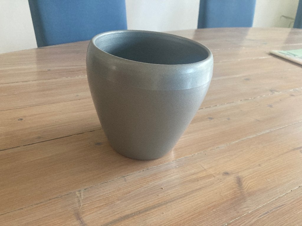design bloempot, Gebruikt, Rond, Ophalen of Verzenden, Binnen
