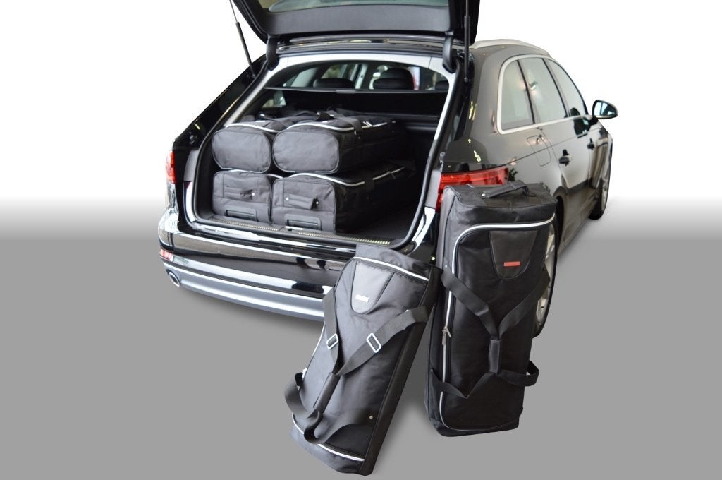 Carbags Reistassenset Audi A4 Avant (B9) 2015-2024, 40 tot 60 cm, 30 cm of meer, Zwart, Minder dan 35 cm