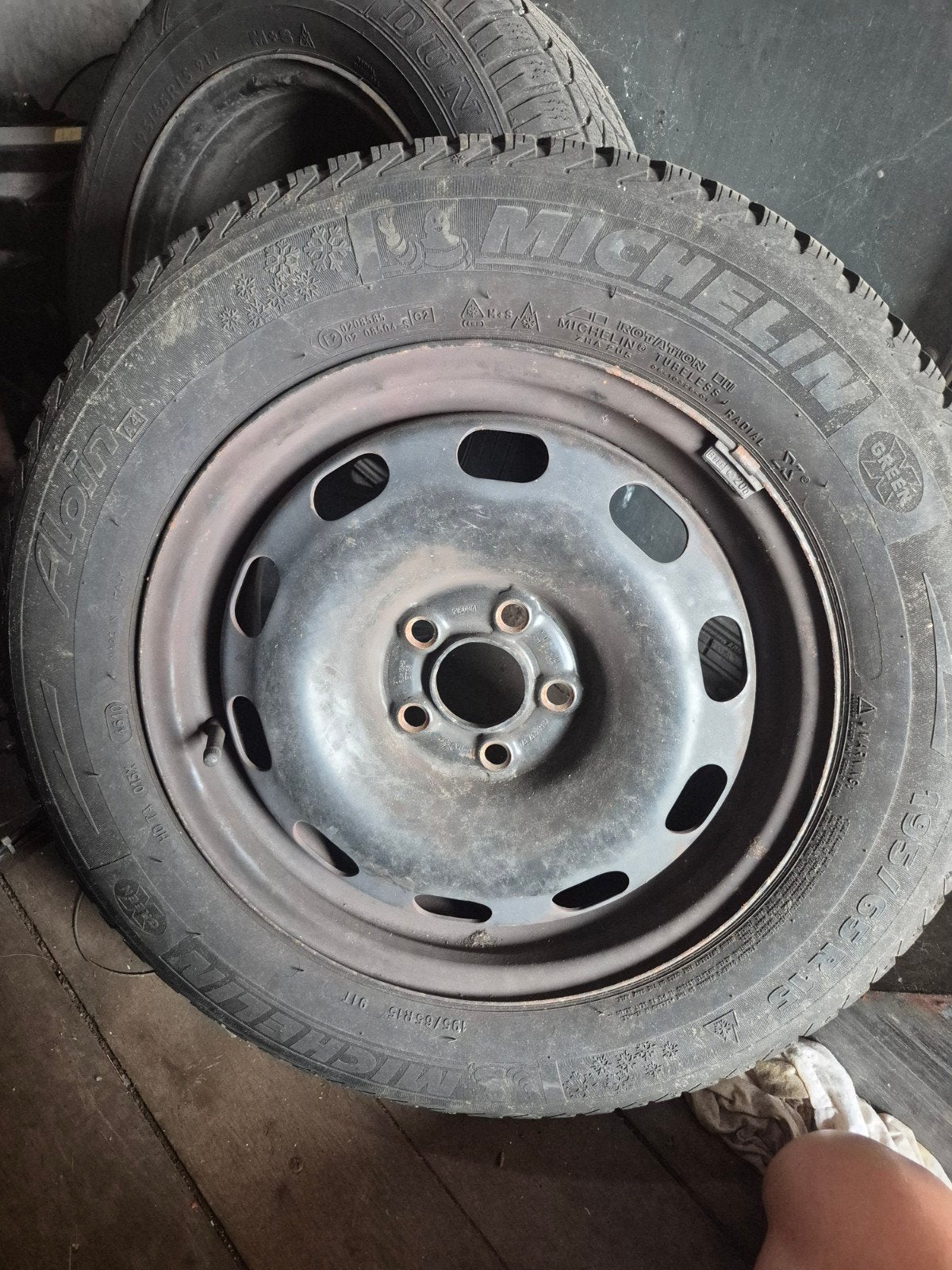 Golf 4 polo winterbanden op  velgen, Ophalen of Verzenden, Gebruikt