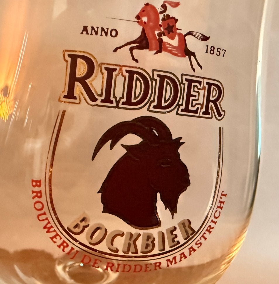 Beir glas  ridder, Verzamelen, Ophalen of Verzenden, Zo goed als nieuw, Glas of Glazen, Overige merken