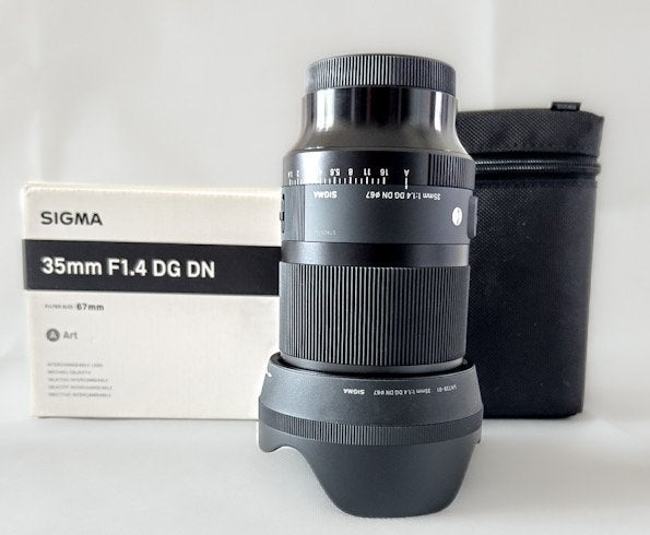 Sigma 35mm F1.4 DG DN ART lens voor Sony SE (Z.G.A.N.), Audio, Tv en Foto, Fotografie | Lenzen en Objectieven, Sony E-mount, Sigma