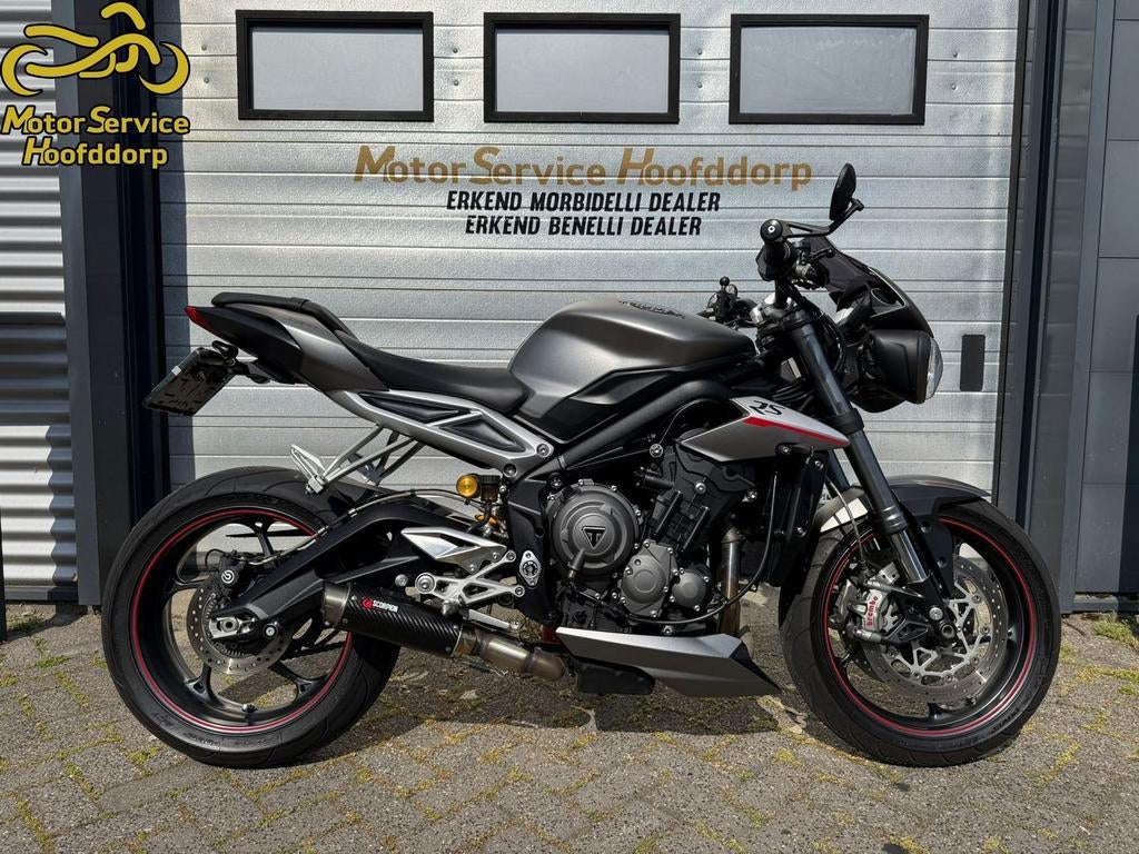 TRIUMPH STREET TRIPLE 765 RS (bj 2018), Motoren, Motoren | Triumph, Motorrijbewijs A, Bedrijf, 765 cc, Meer dan 35 kW