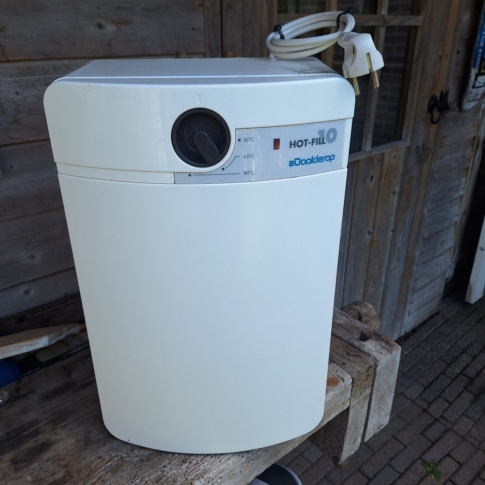 Daalderop Hot-Fill 10 Liter Close-in Boiler, 2 liter of meer, Ophalen, Gebruikt