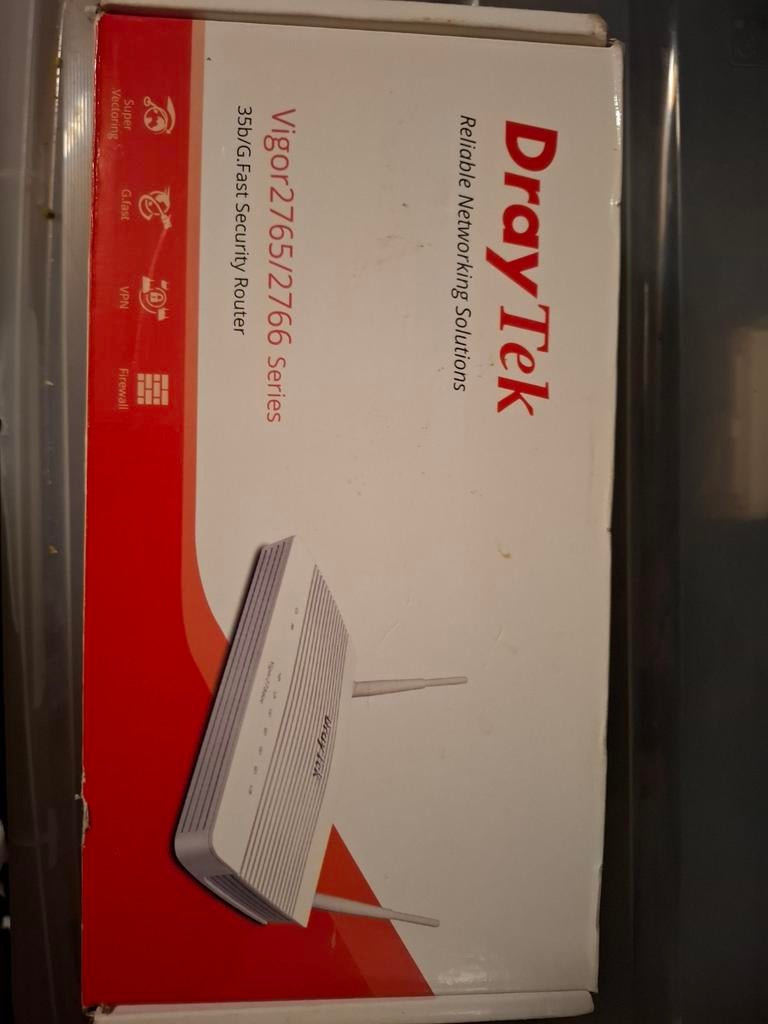 DrayTek Vigor 2765/2766 Serie DSL Router, Ophalen of Verzenden, Nieuw, Router met modem, DrayTek