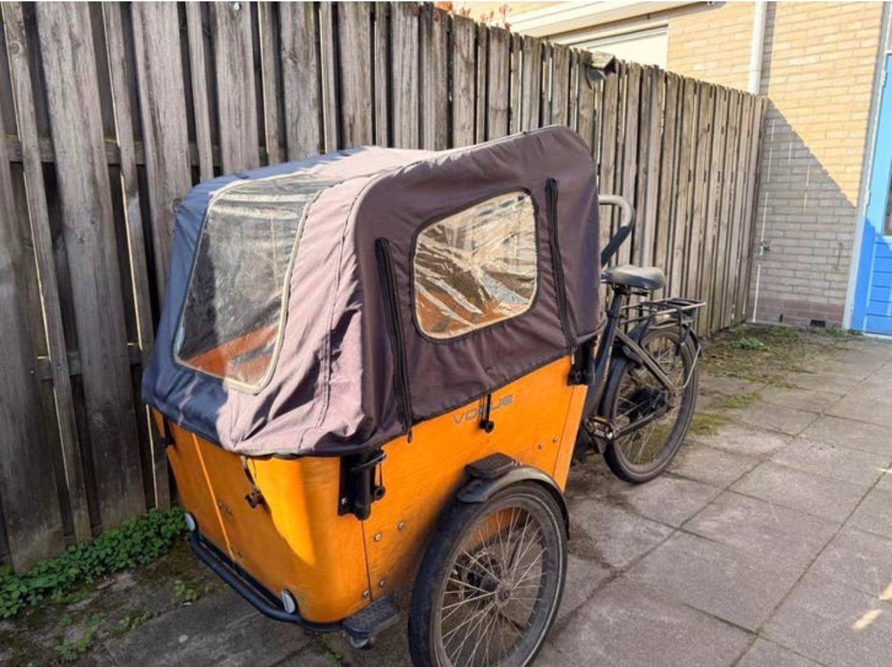 Vogue Superior 3 elektrische bakfiets (2022), Ophalen, Gebruikt, 4 kinderen of meer