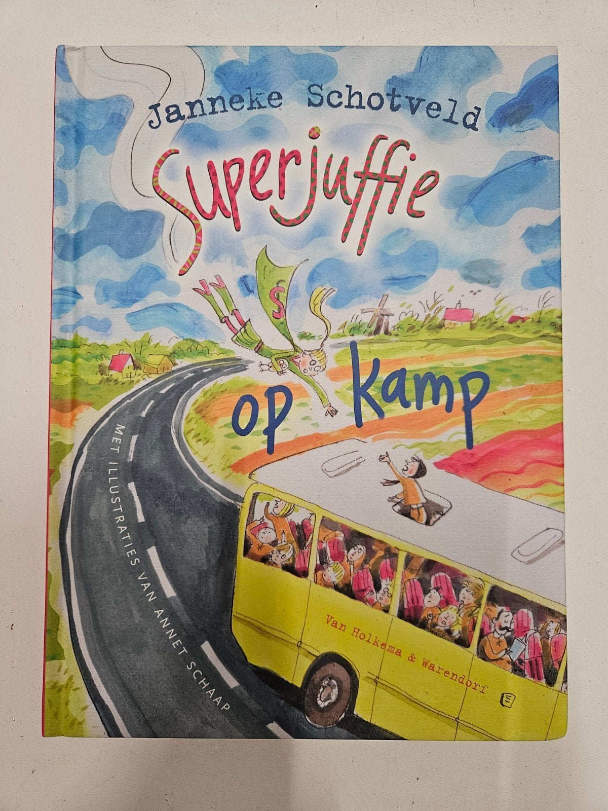 Superjuffie op kamp, Boeken, Ophalen of Verzenden, Zo goed als nieuw, Fictie algemeen