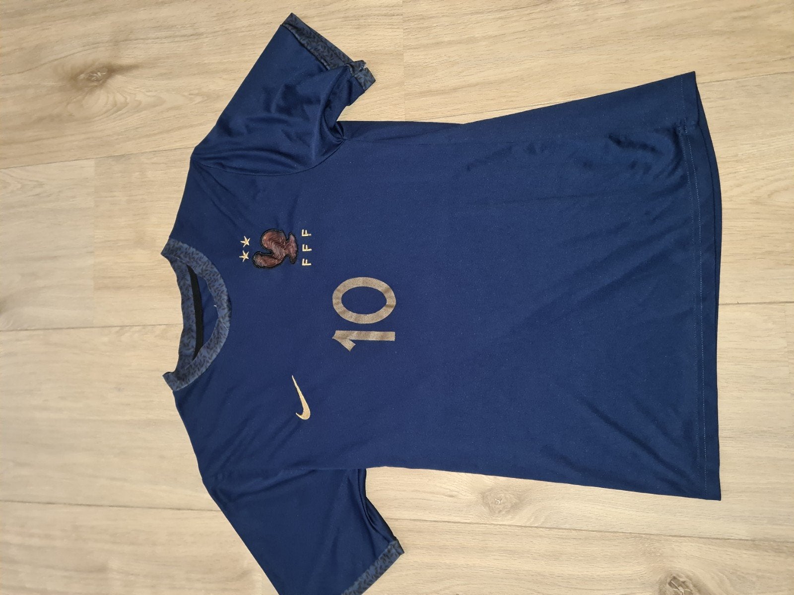 Frankrijk voetbalshirt - Maat M - Mbappe #10, Nike, Ophalen of Verzenden, Zo goed als nieuw, Voetbal
