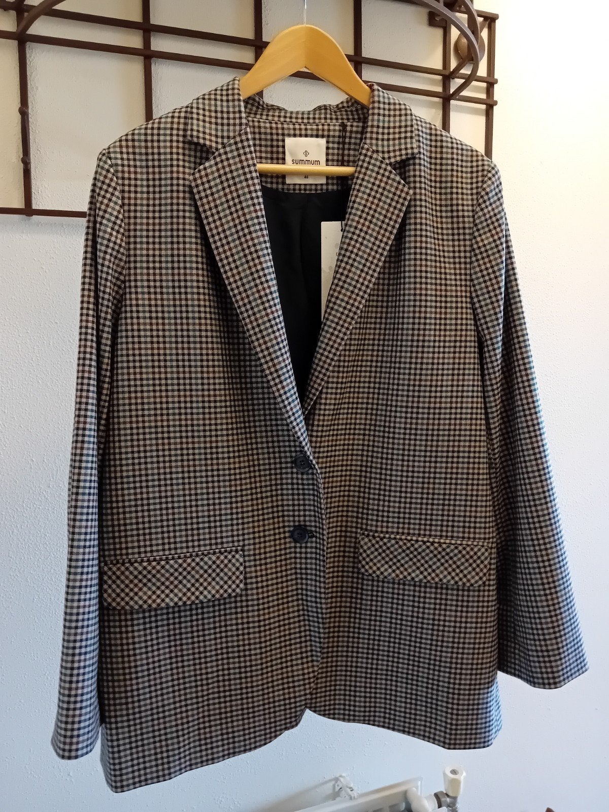 Geruite blazer van Summum, maat 46, nieuw!, Summum, Maat 46/48 (XL) of groter, Nieuw, Ophalen of Verzenden
