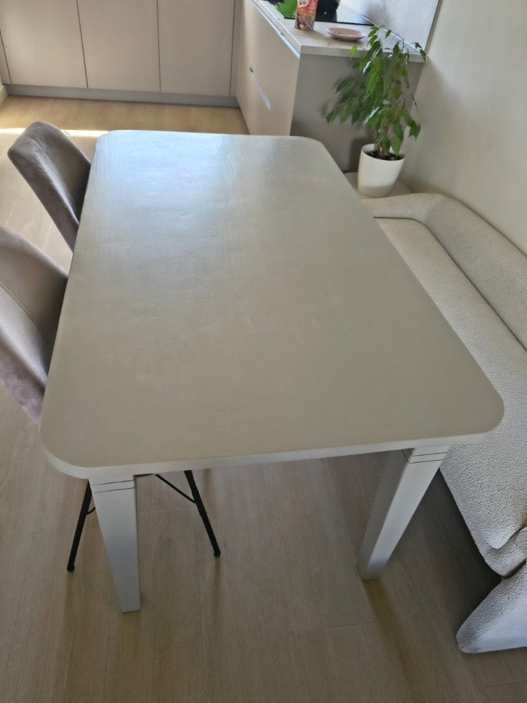 Houten eettafel 140x80, Ophalen, Gebruikt, 100 tot 150 cm, 50 tot 100 cm