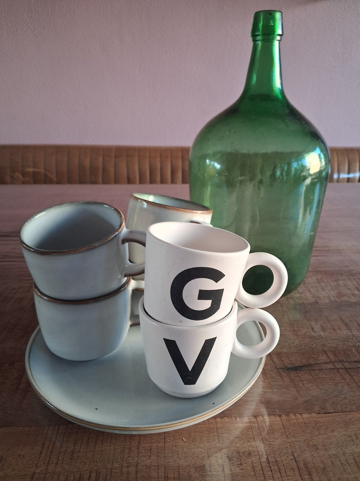 Gratis, Huis en Inrichting, Keuken | Servies, Ophalen, Glas, Overige stijlen, Bord(en)