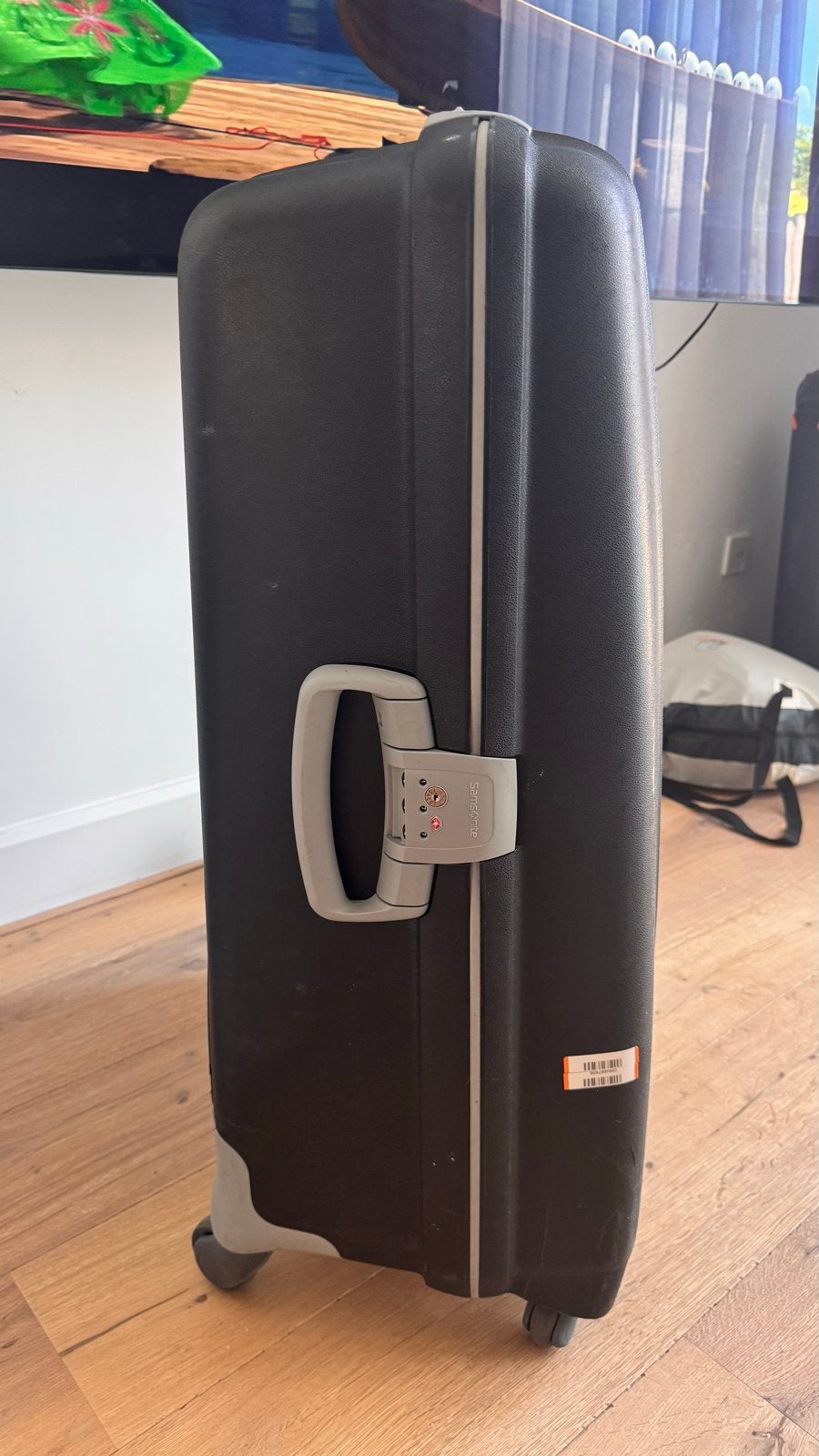 Samsonite Spinner Koffer 82 cm, 40 tot 60 cm, Gebruikt, 20 tot 30 cm, Zwart