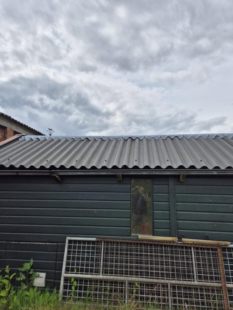 Golfplaten 40m2, Ophalen, Overige materialen, Gebruikt, Zwart