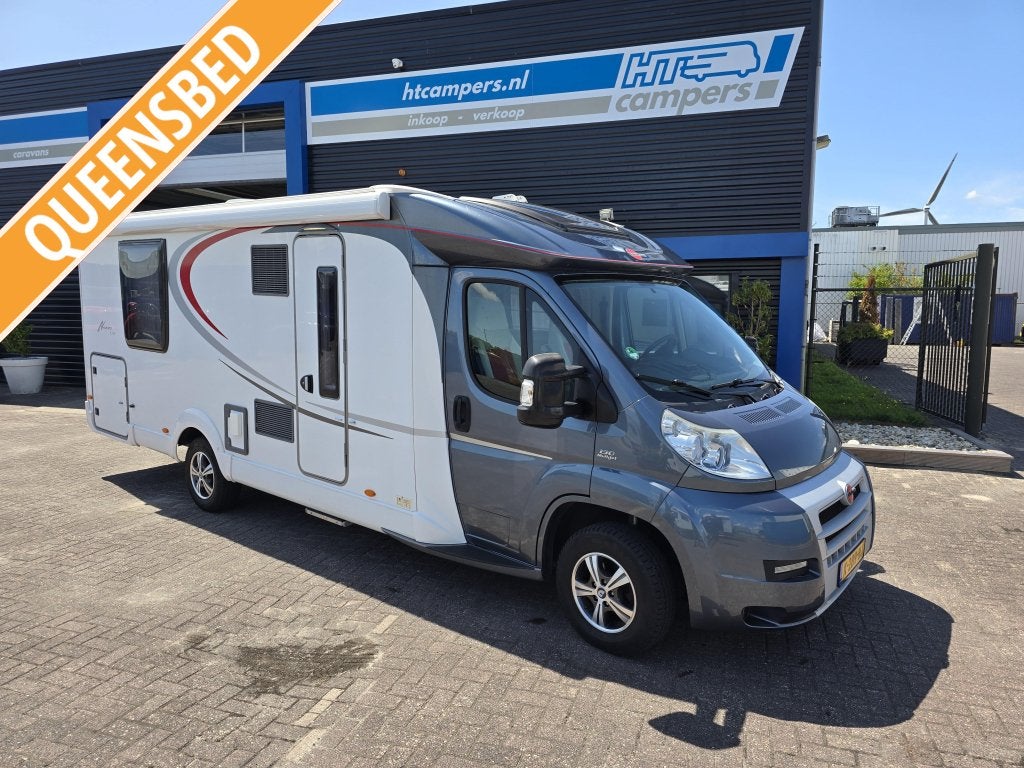 Bürstner Nexxo T 740 2012 Queensbed Meeneem prijs!!, Luifel, Standaard zit, Ringverwarming, Fiat