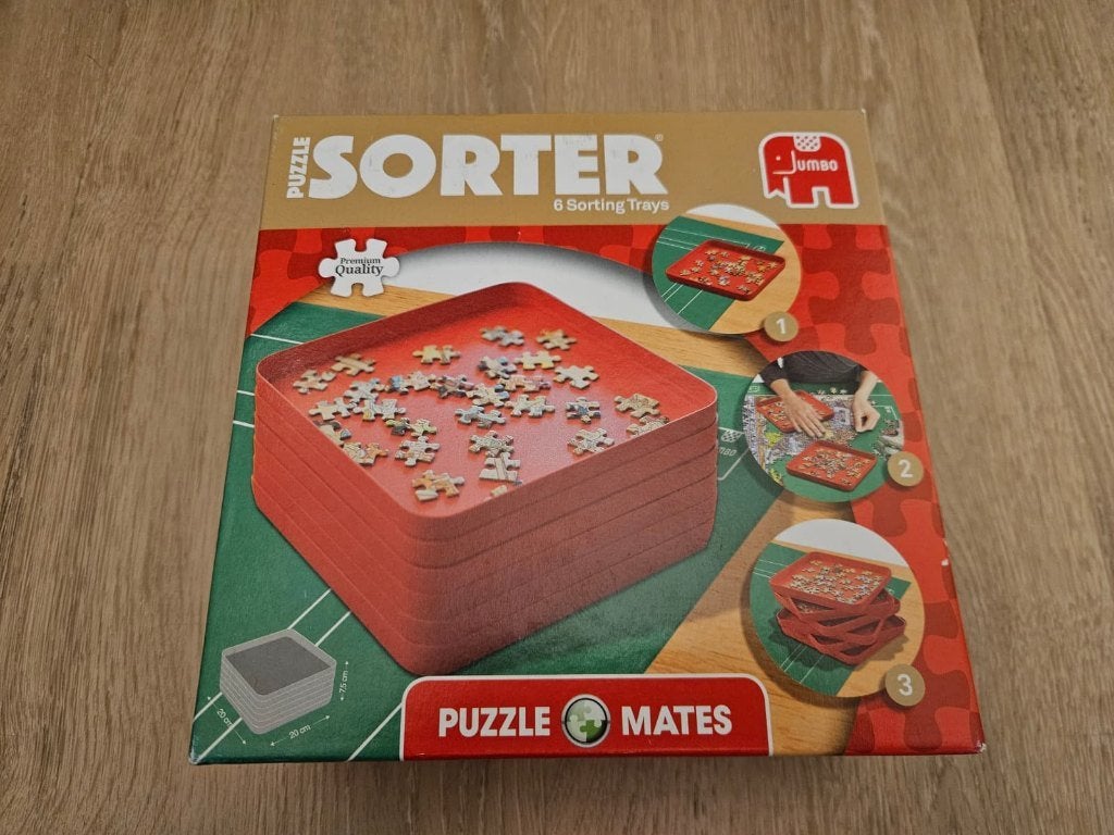 Jumbo Puzzle Sorter en Puzzle Roll, Ophalen, Meer dan 1500 stukjes, Gebruikt, Overige typen