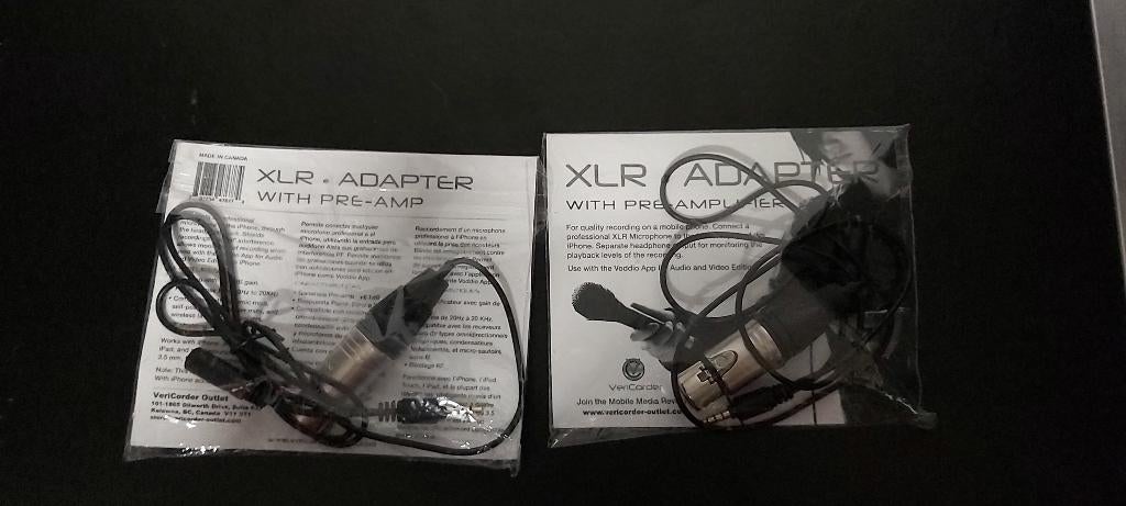 Xlr adapter with pre amp, Muziek en Instrumenten, Microfoons, Nieuw, Overige typen, Ophalen of Verzenden