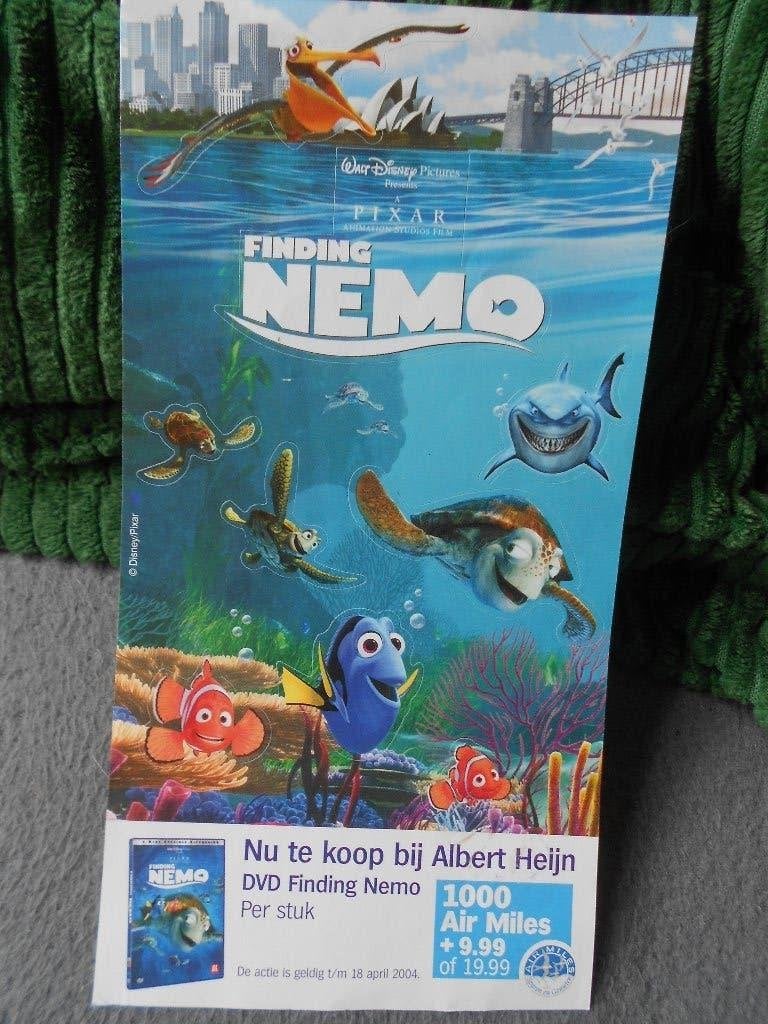 Finding Nemo stickertjes, Ophalen, Zo goed als nieuw, Strip of Tekenfilm