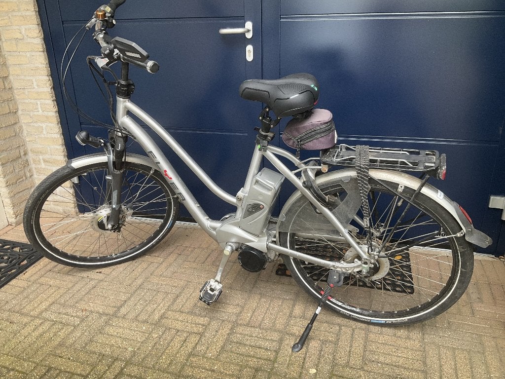 Nette Flyer e-bike, Gebruikt, 47 tot 51 cm, 50 km per accu of meer, Ophalen