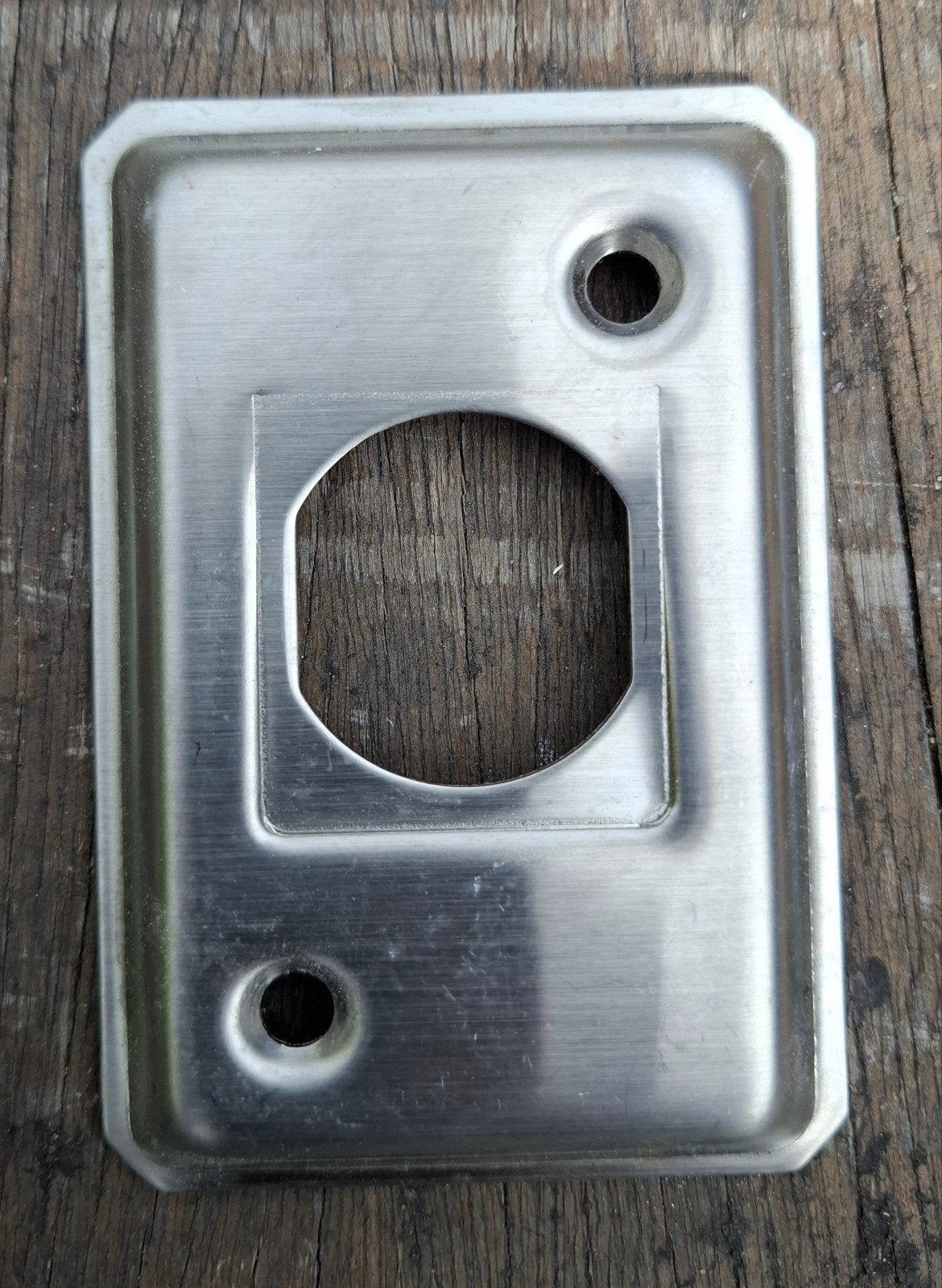 Bonfix muurplaat - Nieuw, Ophalen of Verzenden, Nieuw, Rvs, Kraan