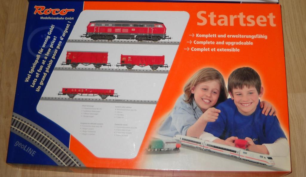 Nieuwe ROCO complete startset in OVP., Treinset, Gelijkstroom, Nieuw, Ophalen of Verzenden