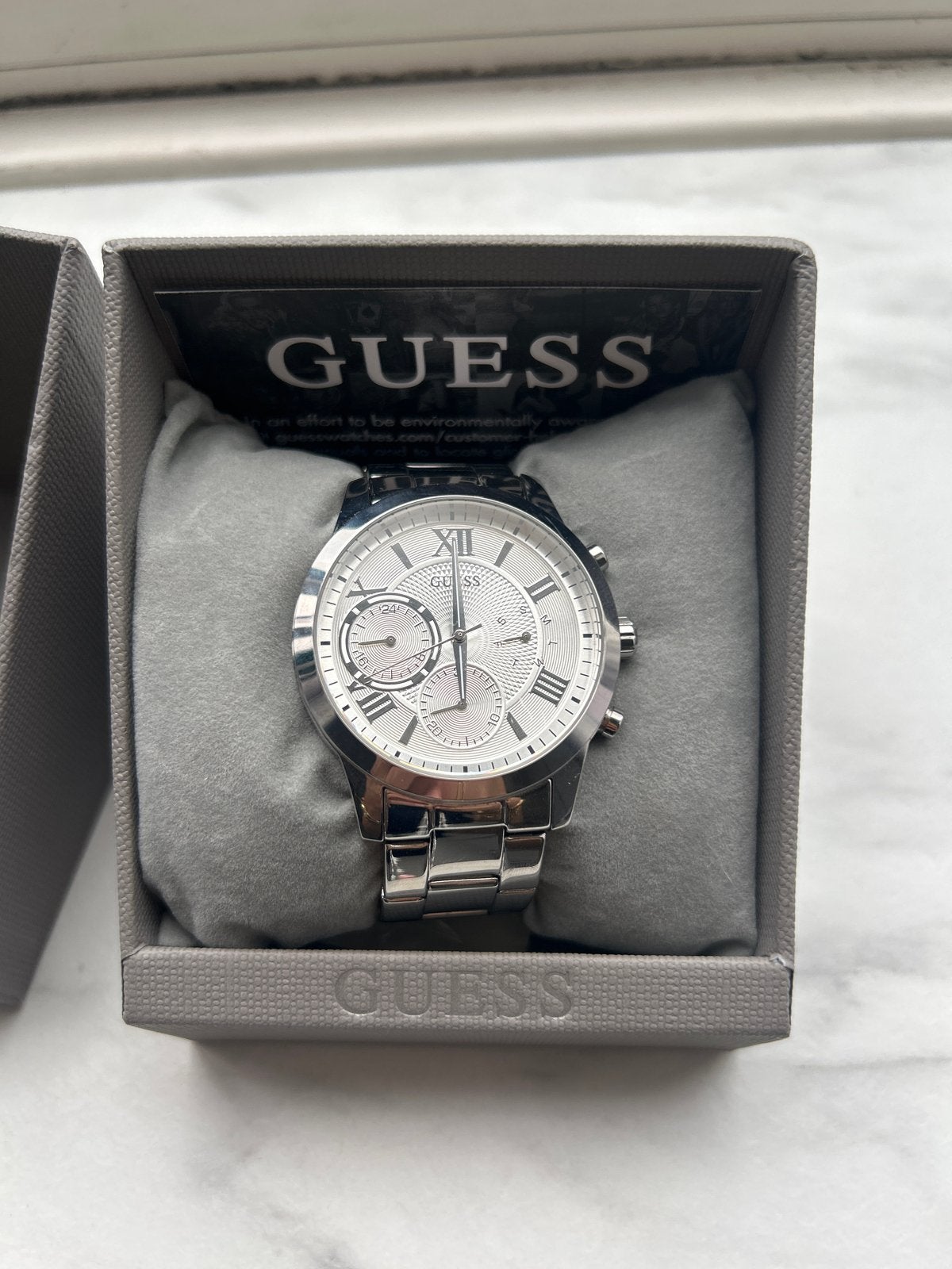 Guess W1070L1 Dames Horloge, Overige merken, Staal, Polshorloge, Ophalen of Verzenden
