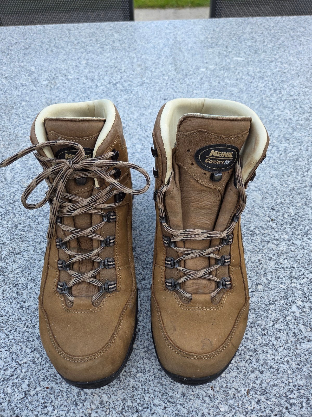 Wandelschoenen Meindl, Bruin, Boots, Ophalen of Verzenden, Gedragen