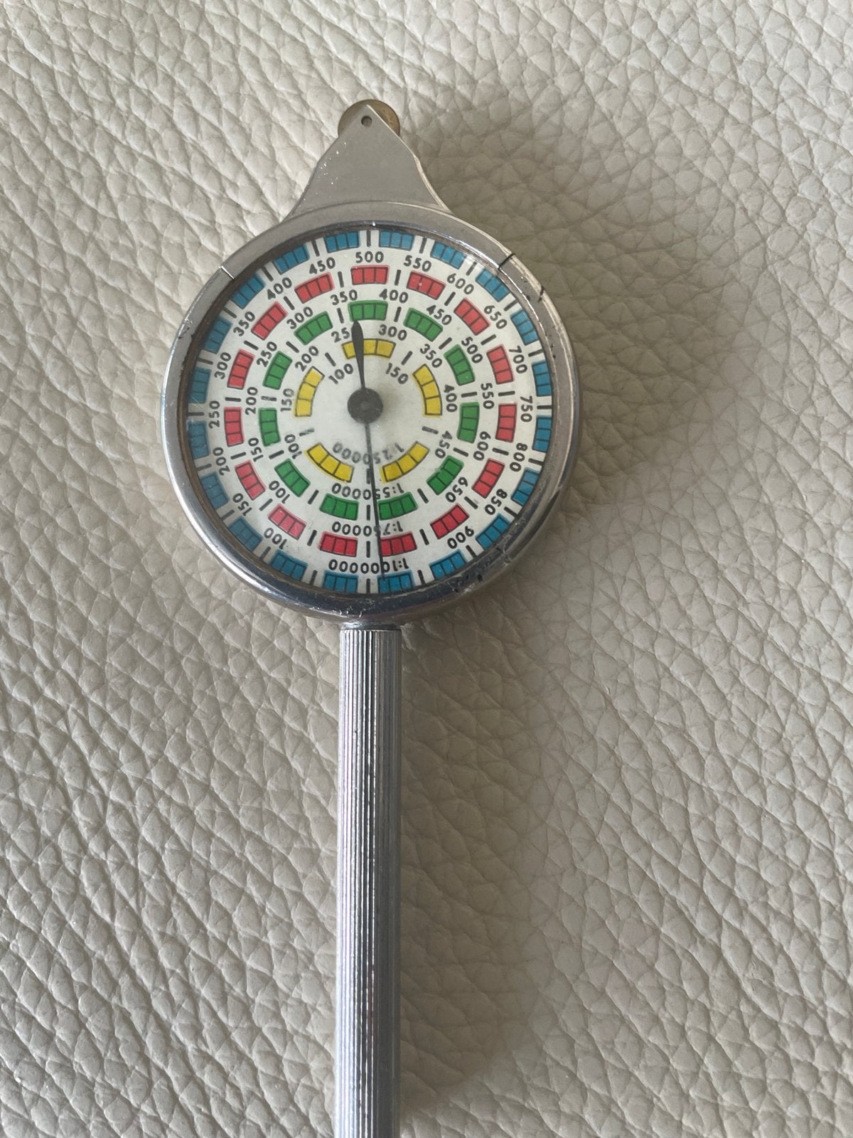 Vintage Kaartmeter / Curvimeter - Nauwkeurig en Compact, Antiek en Kunst, Ophalen of Verzenden