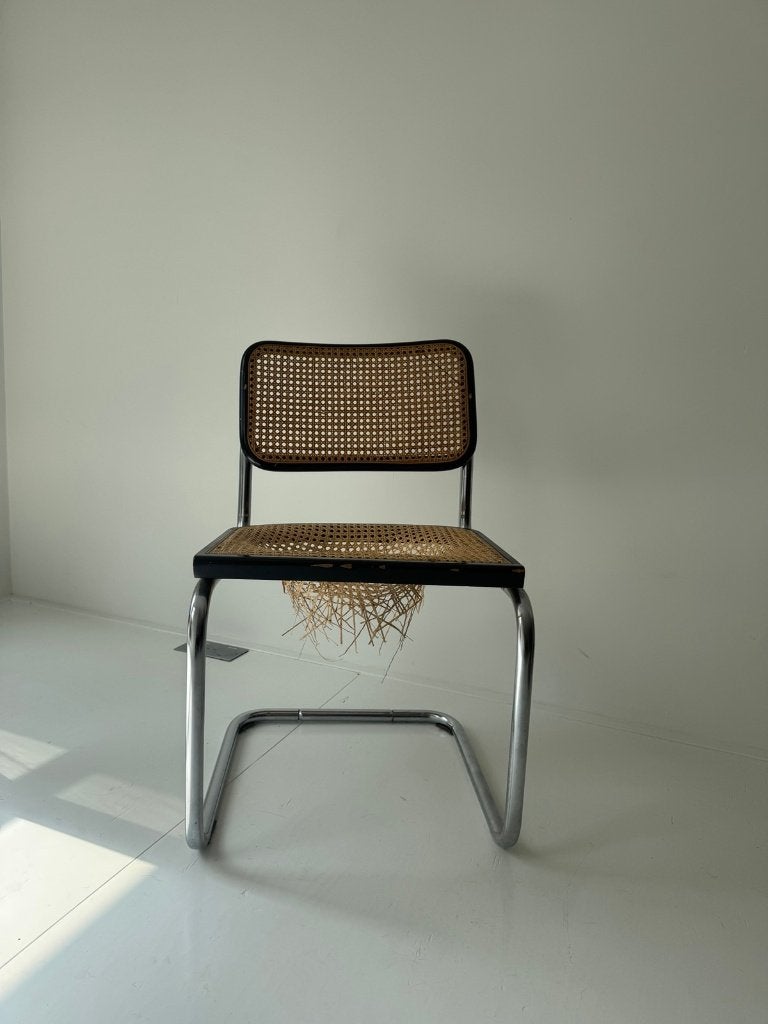 Marcel Breuer Thonet S32 Stoel (opknapper), Huis en Inrichting, Stoelen, Ophalen, Gebruikt, Eén, Hout