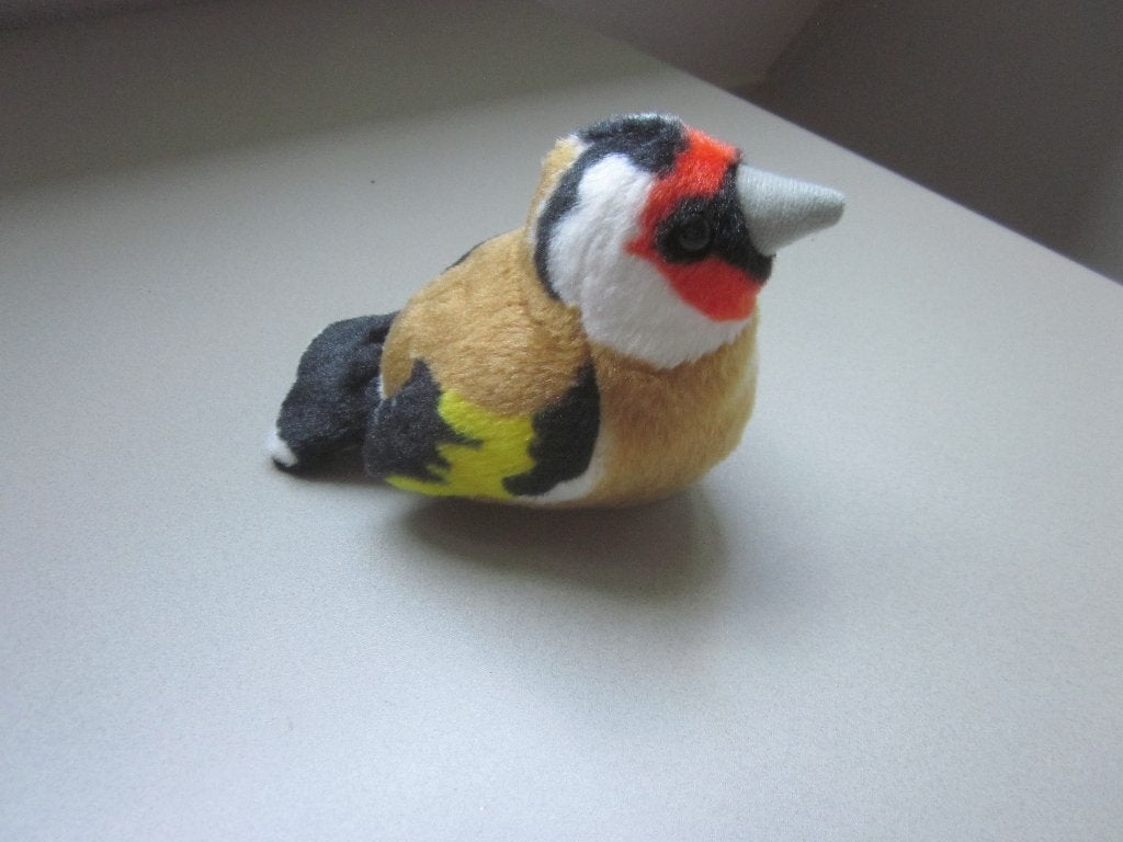 K&M International Wild Republic pluche vogel met geluid, Overige merken, Met label, Overige karakters, Ophalen of Verzenden