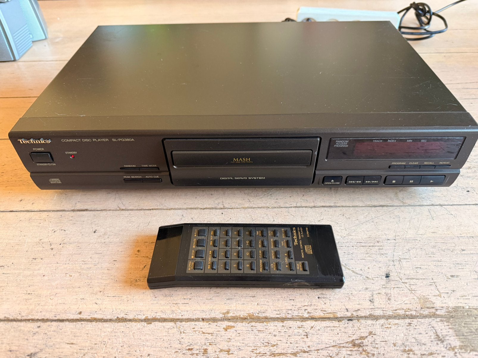 Technics sl-pg380a cd-speler zie foto’s, Ophalen of Verzenden, Zo goed als nieuw, Technics