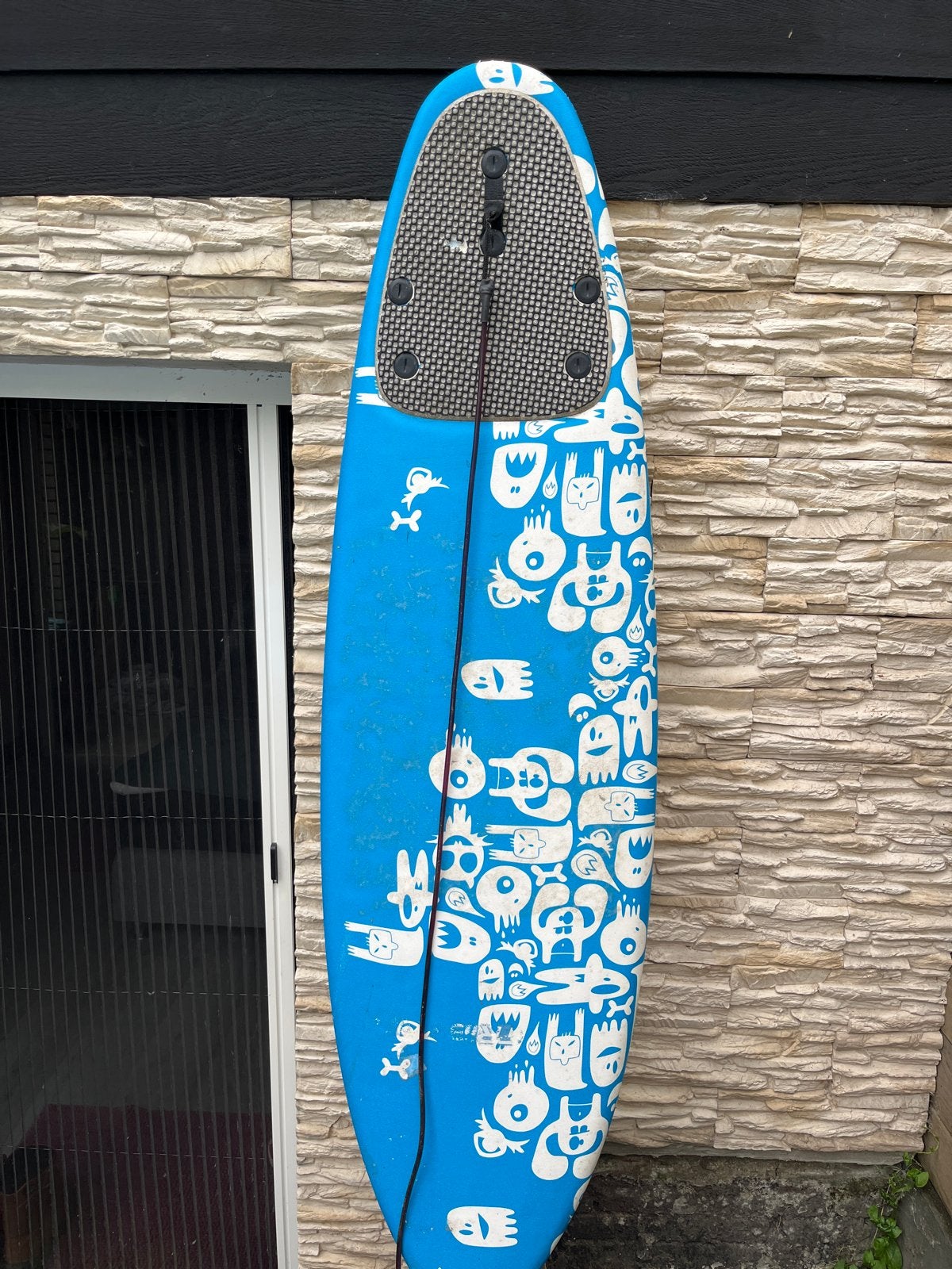 Kinder surfplank - Leuk voor de spaarpot!, Watersport en Boten, Golfsurfen, Ophalen, Gebruikt, Funboard, Met koord