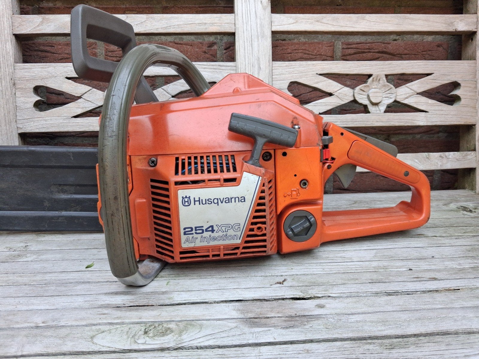 mooie kettingzaag husqvarna 254xpg 3.9 pk, Tuin en Terras, Ophalen of Verzenden, Gebruikt, Overige soorten, Husqvarna