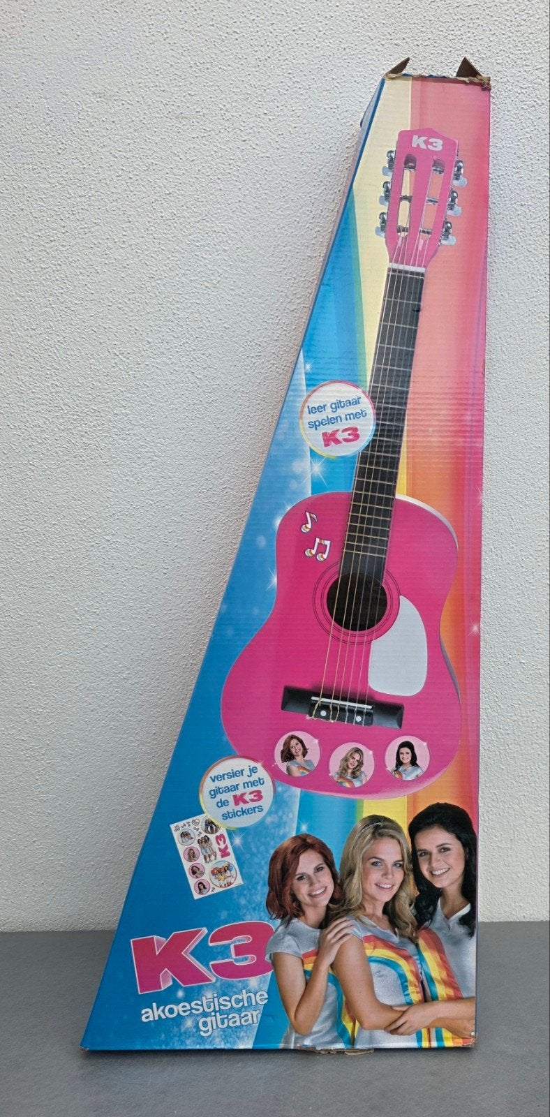 K3 Akoestische Gitaar - Roze Kindergitaar, Ophalen of Verzenden