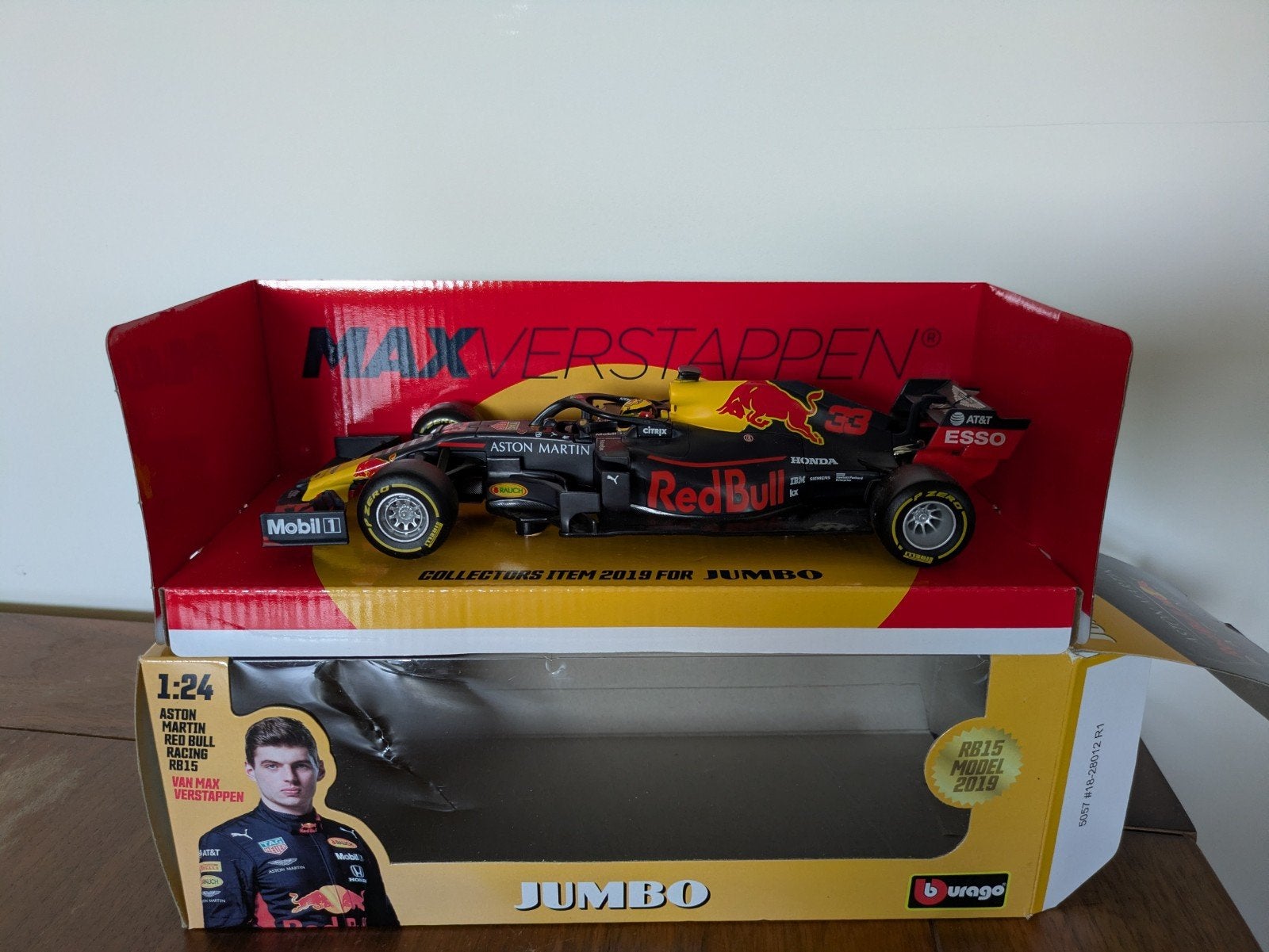 Red Bull RB15 2019 1:24 Max Verstappen Collector's Item, Ophalen of Verzenden, Auto, Overige merken