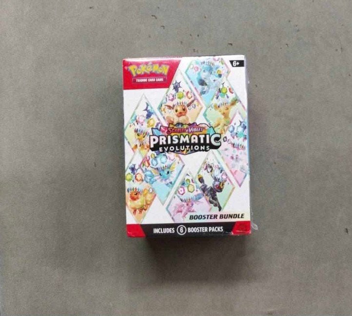 Pokemon prismatic evolution, Verzamelen, Speelkaarten, Jokers en Kwartetten, Verzenden, Zo goed als nieuw, Speelkaart(en)